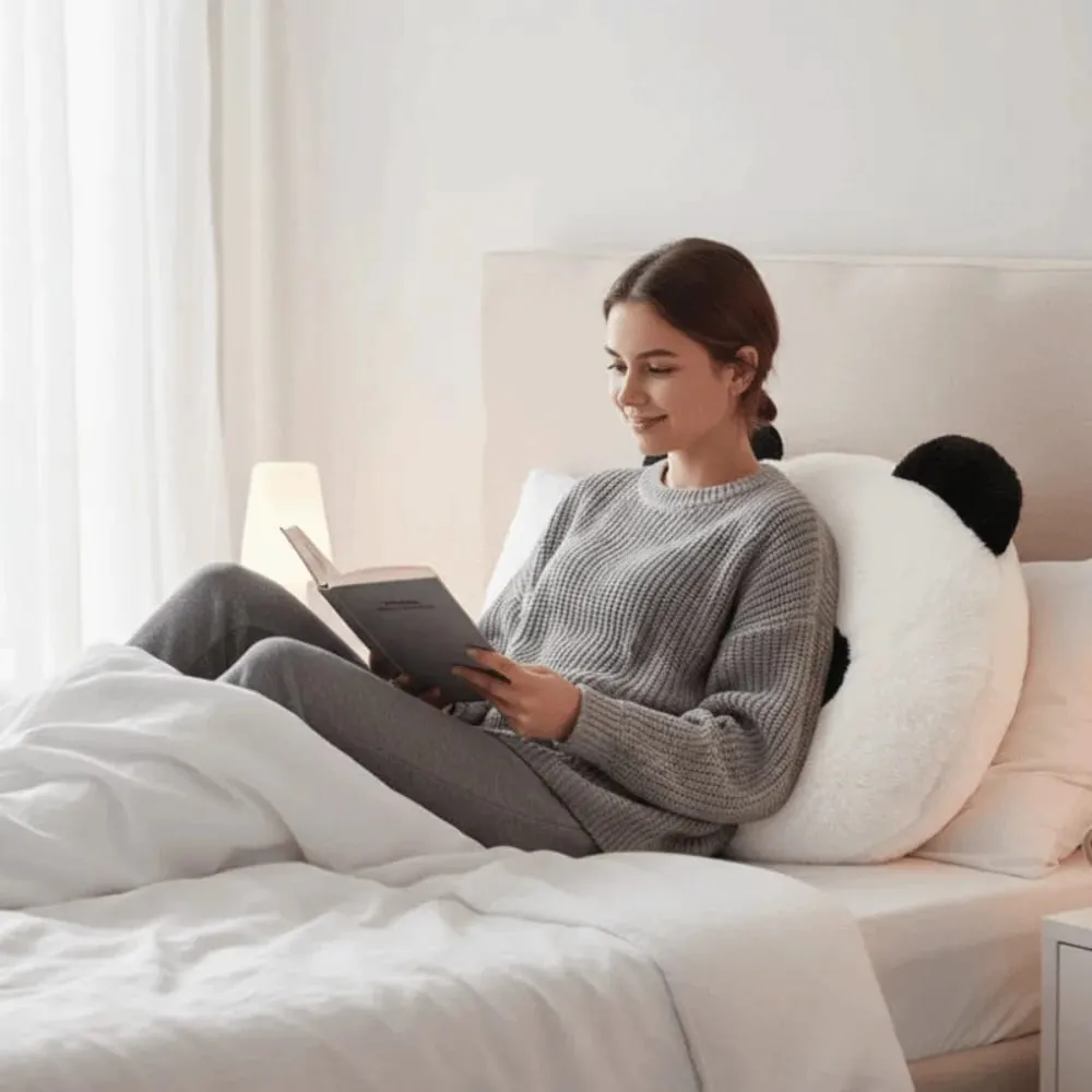 Stuffed Animal Plush Panda Cushion Bedroom Sofa Kawaii Stuffed Panda Pillow Home Decoration 30cm Panda Throw Pillows