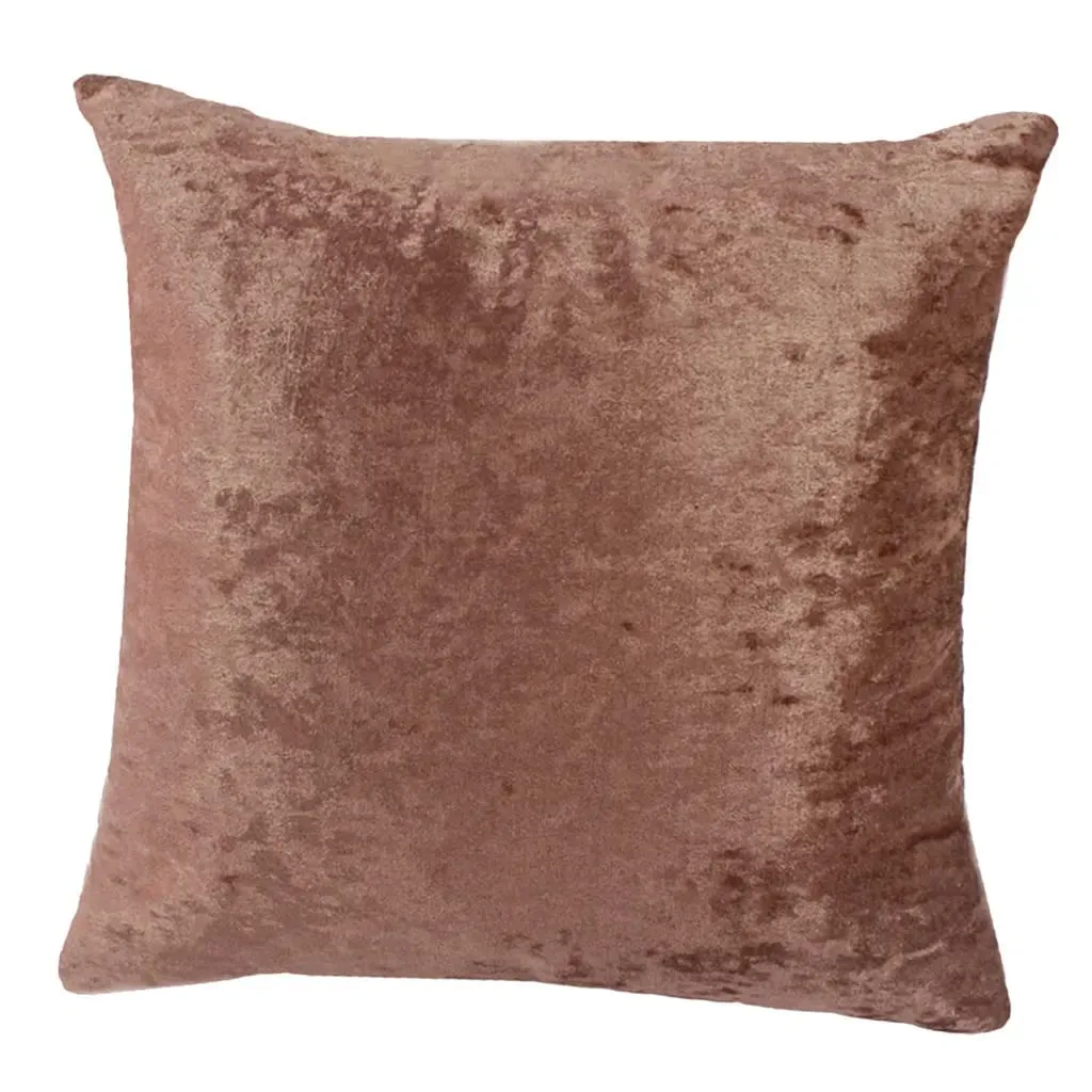Plush Velvet Throw Pillow Cover Invisible Zipper Soft Cushion Case for Couch or Bed Decorative Pillows