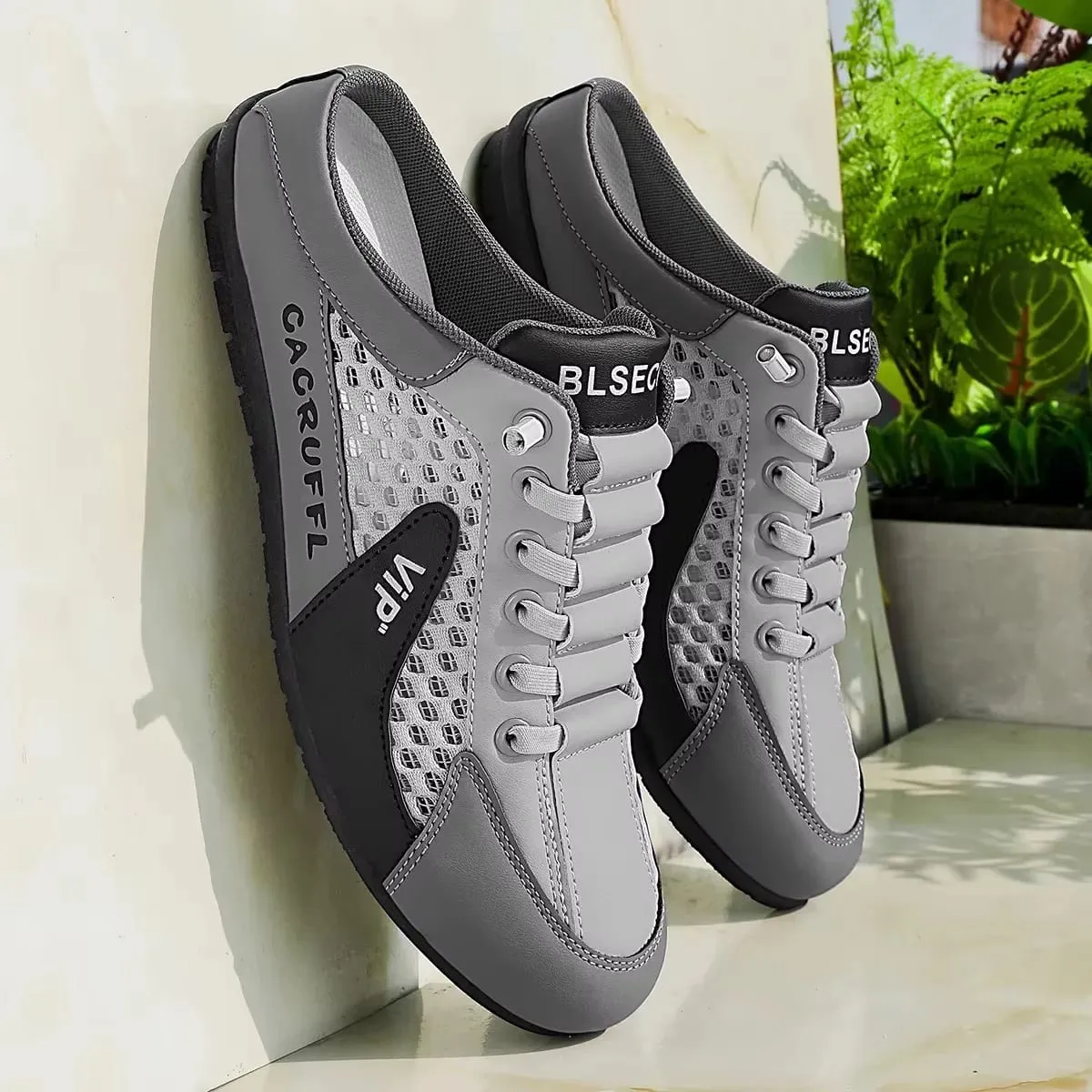 Men's Casual Slip-Ons - Durable Comfortable Breathable & Stylish Half-Slippers