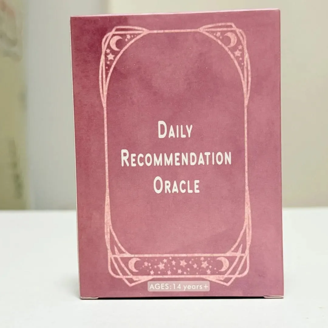 Daily Recommendation Oracle Cards 45 Card Deck English Version Meaning Family Party Board Game Oracle Cards Divination Fate Card