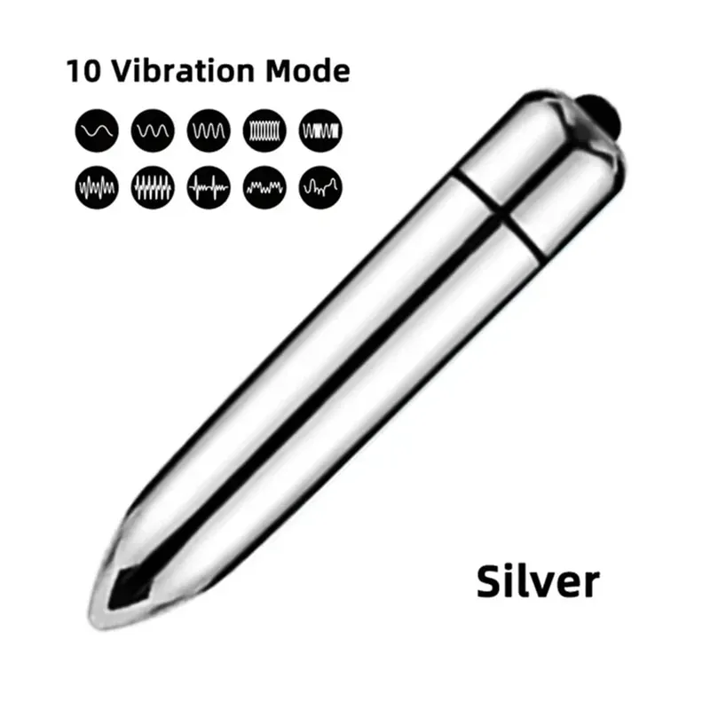 10 Speeds Mini Bullet Vibrator Vibration G Spot Clitoris Anal Stimulator Vagina Massager Adult Games AV Stick Sex Toys for Women