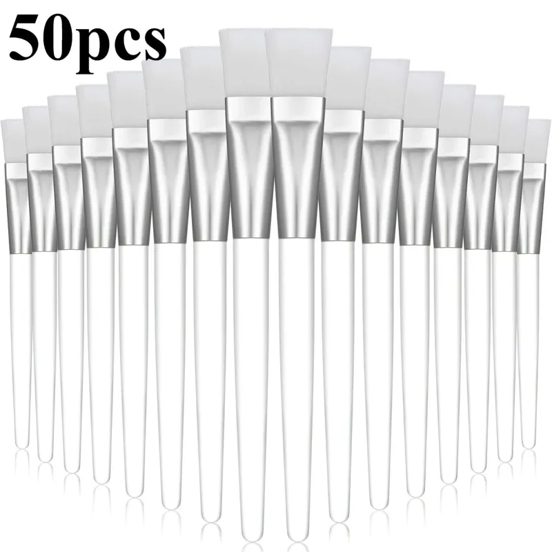 50pcs/10pcs Facial Mask Brushes - Professional Makeup & Skincare Applicators for Face Masks Body Butter Creams Salon Spa