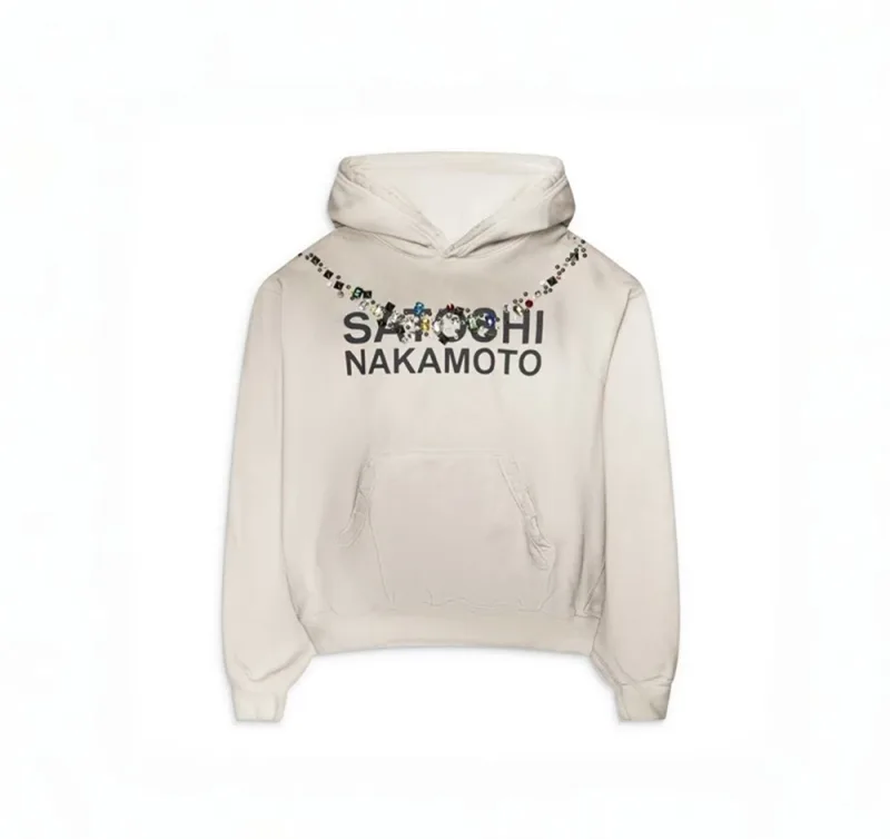 Autumn/Winter SN Necklace Letter Print Washed Vintage Hoodie High Street Casual Cotton Loose Sports Versatile Trendy Tops Men