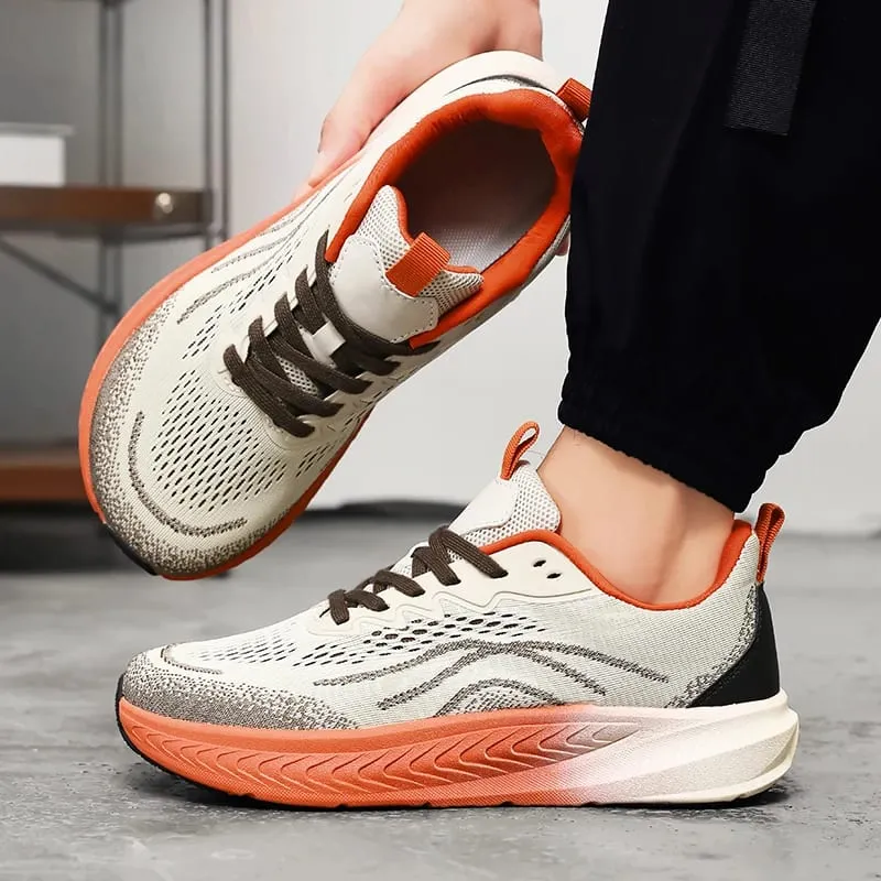 Outdoor Men's Casual Sneakers Minimalist Barefoot Shoes Running Shoes Lightweight Breathable Zero Soles Wide Toe Walking Shoes