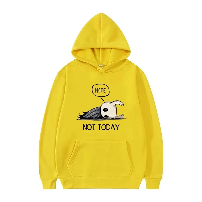 2025Autumn Winter Hollow Knight Men Hoodies Korea Ulzzang Grunge Y2k Aesthetic Women Pullover Coat Graphic Streetwear Sweatshirt