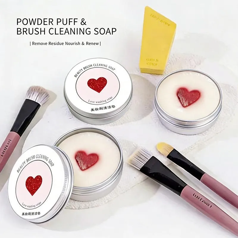New Multipurpose Cleaning Soap For Makeup Brushes And Other Cosmetic Tools Suitable For Various Powder Puffs Brushes