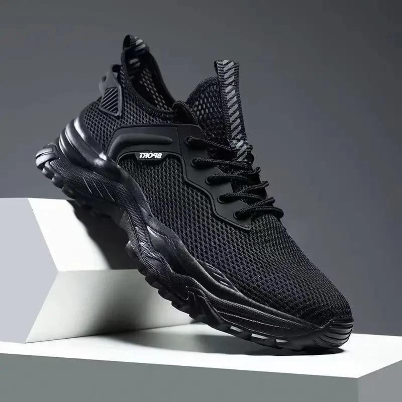 Free Giveaway Breathable Men Running Shoes 2026 Lightweight Casual Sneakers Anti Slip Outdoor Walking Male Loafers Vulcanized