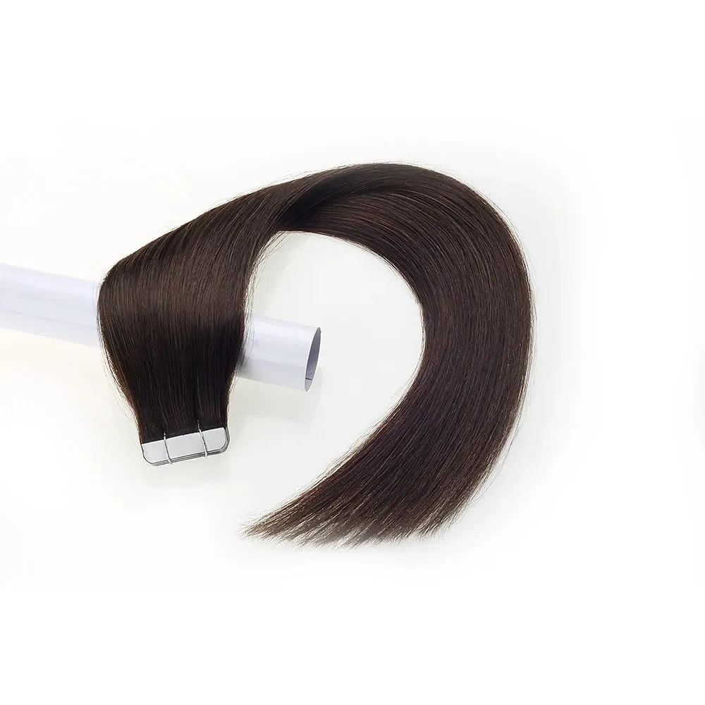 Aromas Hair Tape In Hair Extensions Human Hair 4x1cm Skin Weft Remy Tape Ins 20pcs 40pcs 14-22 inch For Thin Hair — image 9