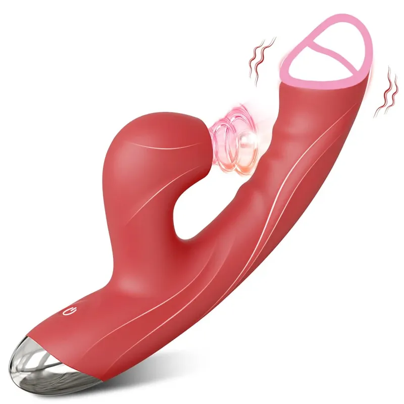 Sucking Flapping Vibrator for Women Clitoris G Spot Stimulator Dildo Tapping Vagina Massager Vibrating Adult Female Sex Toys 18+