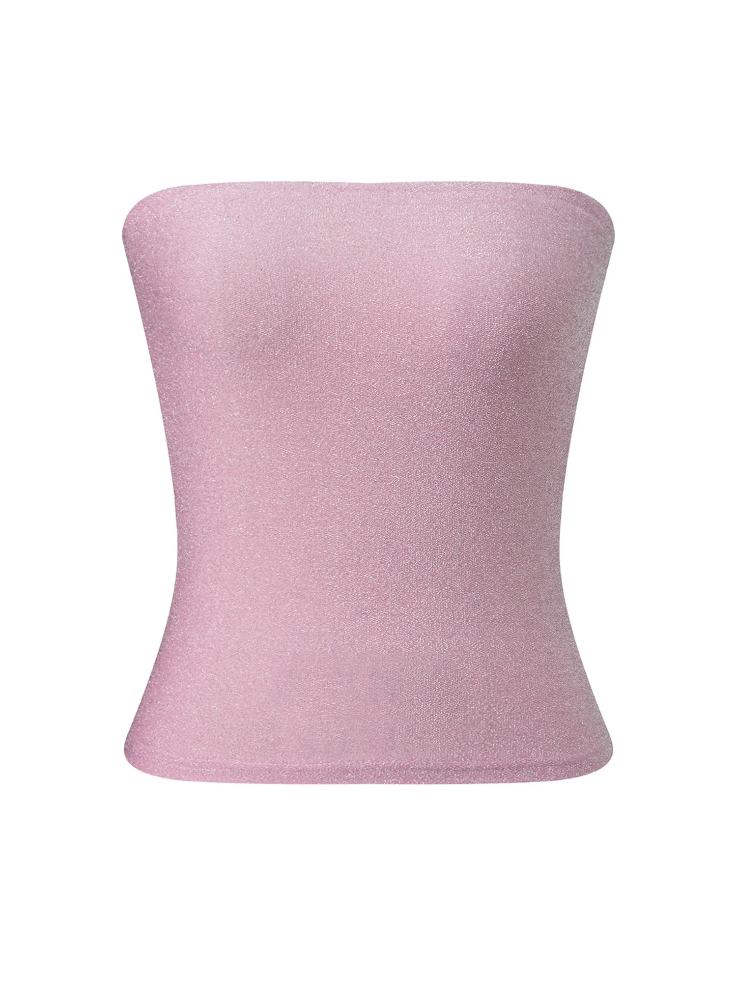 Women Sequined Tube Tops Strapless Sleeveless Slim Fit Cropped Vest 2026 Summer Club Street Tank Tops