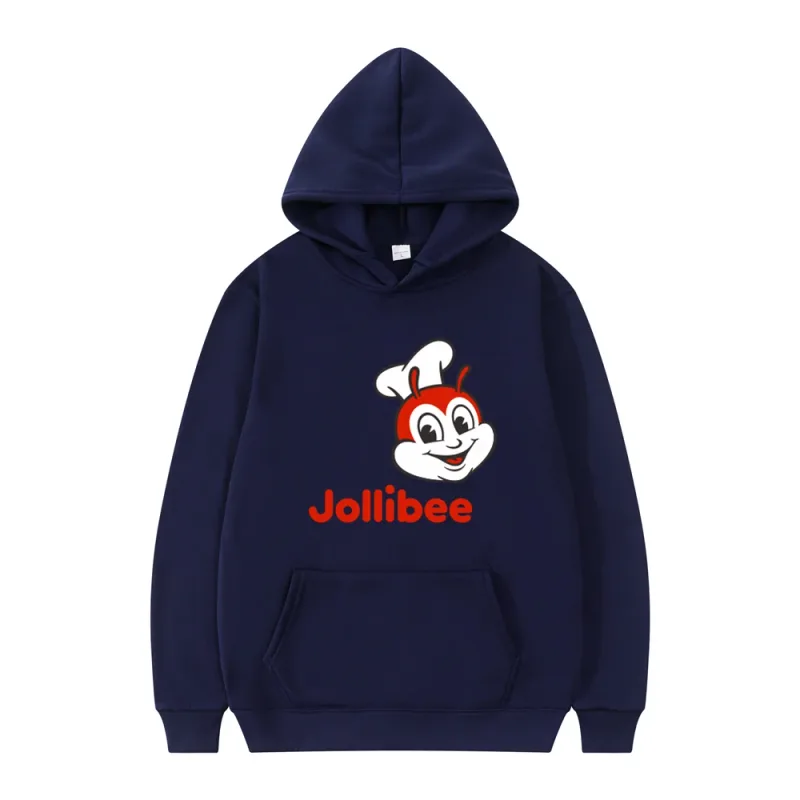 Jollibee Hoodies Γυναικεία ανδρική φούτερ μπλούζες Χειμερινό φθινόπωρο Hip Hop Πουλόβερ Unisex Streetwear