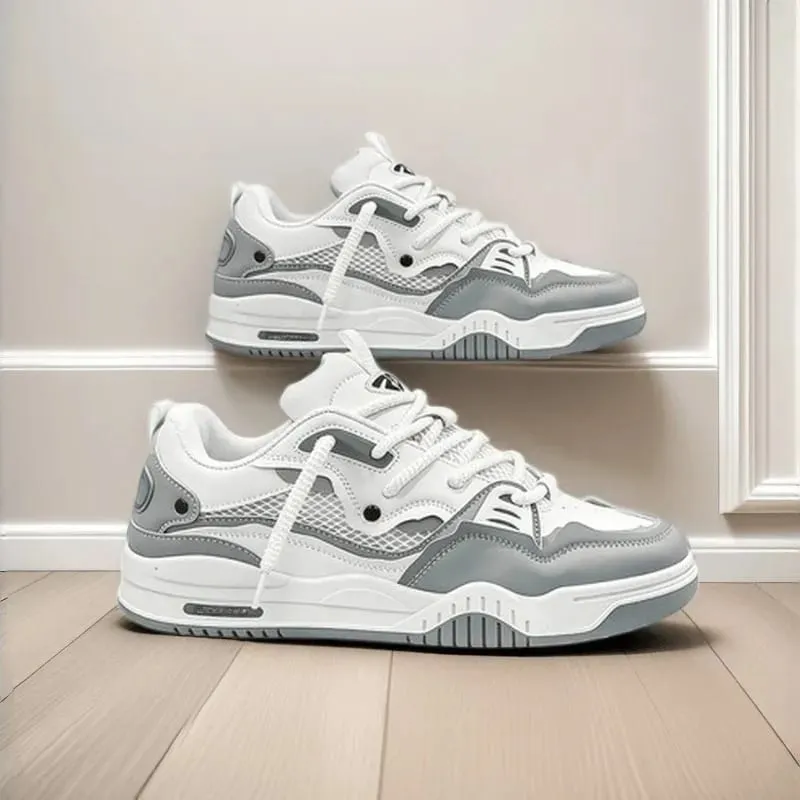 Casual Shoes for Men Board Shoes Patchwork Skating Sports Running Sneakers Non-Slip Soles Fashion Mens Sneakers Tenis Masculino