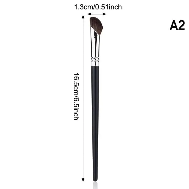 U-Shaped Dual Head Makeup Brush Nose Contour Brushes Set Eyeshadow Contour Face Brush For Precise Nose Sculpting Makeup Tools