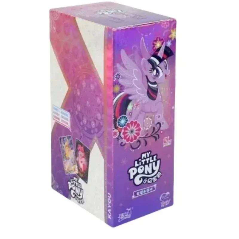Authentic My Little Pony Friendship Forever Moon 12 11 10 Series Collectible Cards Fluttershy Anime Merchandise Gifts