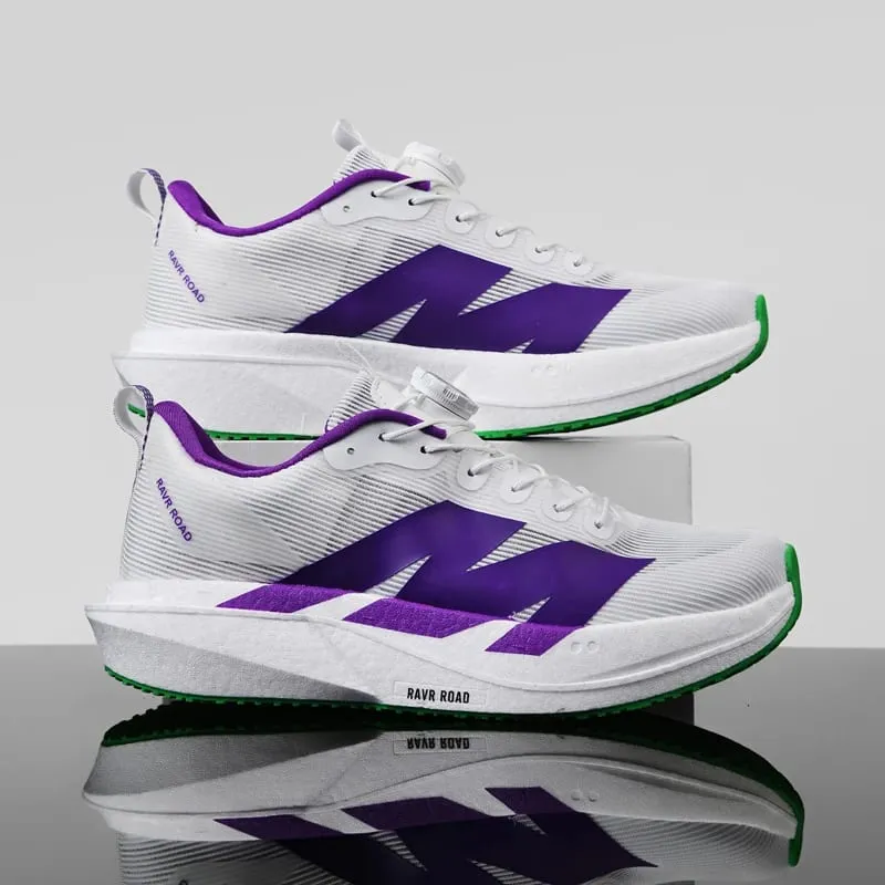 Men's Running Shoes Rotating Buckle Jogging Foam Carbon Plate Cushioning Women's Training Shoes Sneakers
