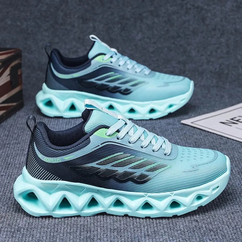 Men Casual Running Shoes Air Cushion Jogging Shoes Lightweight Gym Shoes Outdoor Sneakers Male Breathable Marathon Sports Shoes