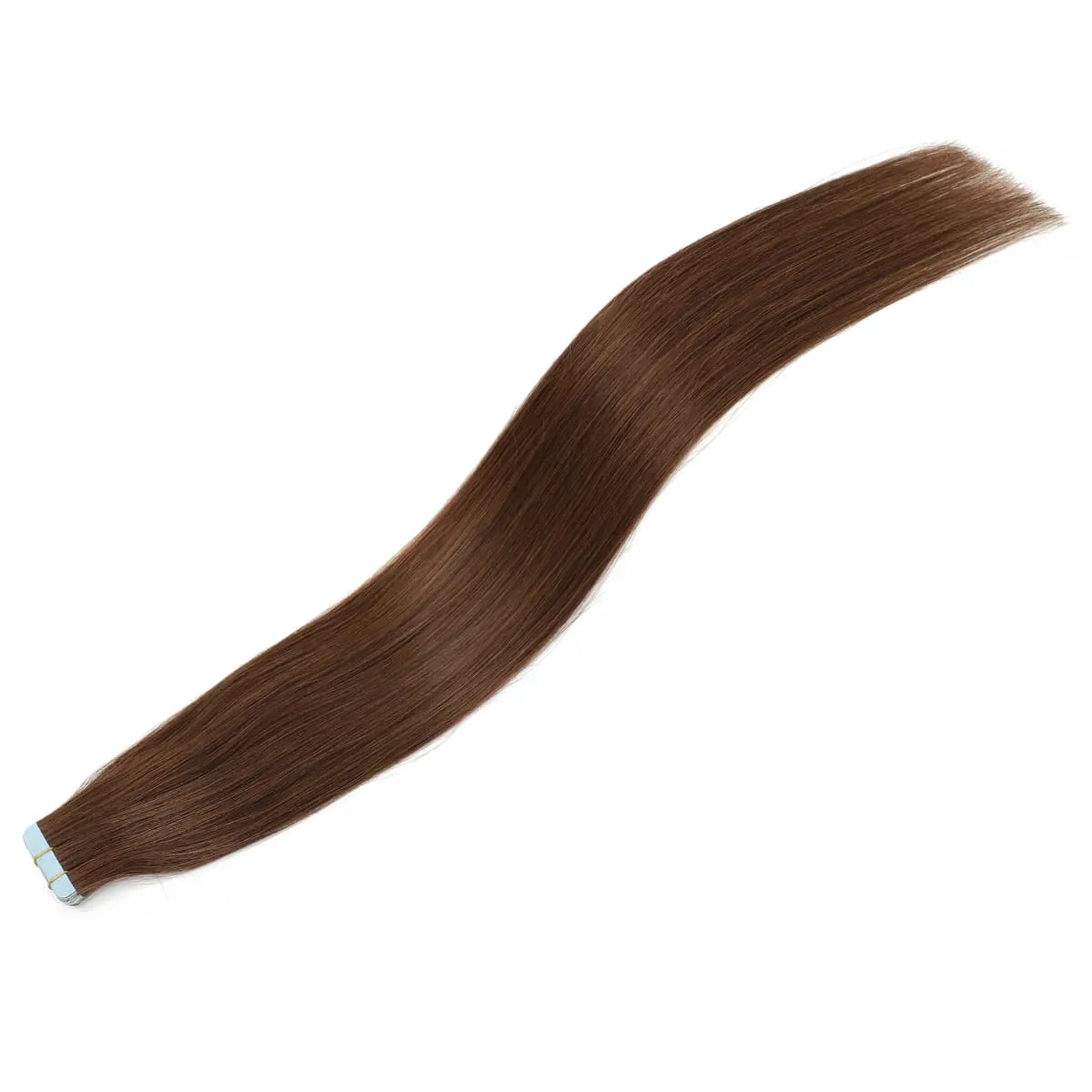 Invisible Tape-In Hair Extensions Straight Human Hair Seamless Invisible Skin Weft Design Smooth Soft Natural Texture No Frizz Easy To Wear