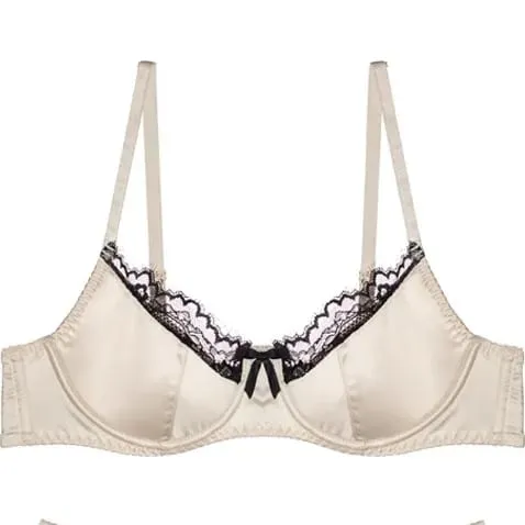 Red Satin Bra Set Dopamine Lingerie for Small Chest Push Up Gathers Anti Sagging Sexy Lace Bralette for Women Pure Sensual