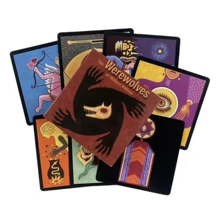 Werewolves of Miller's Hollow Card Game Base Set Characters New Moon Expansion Best of Edition Full Set Party Board Game
