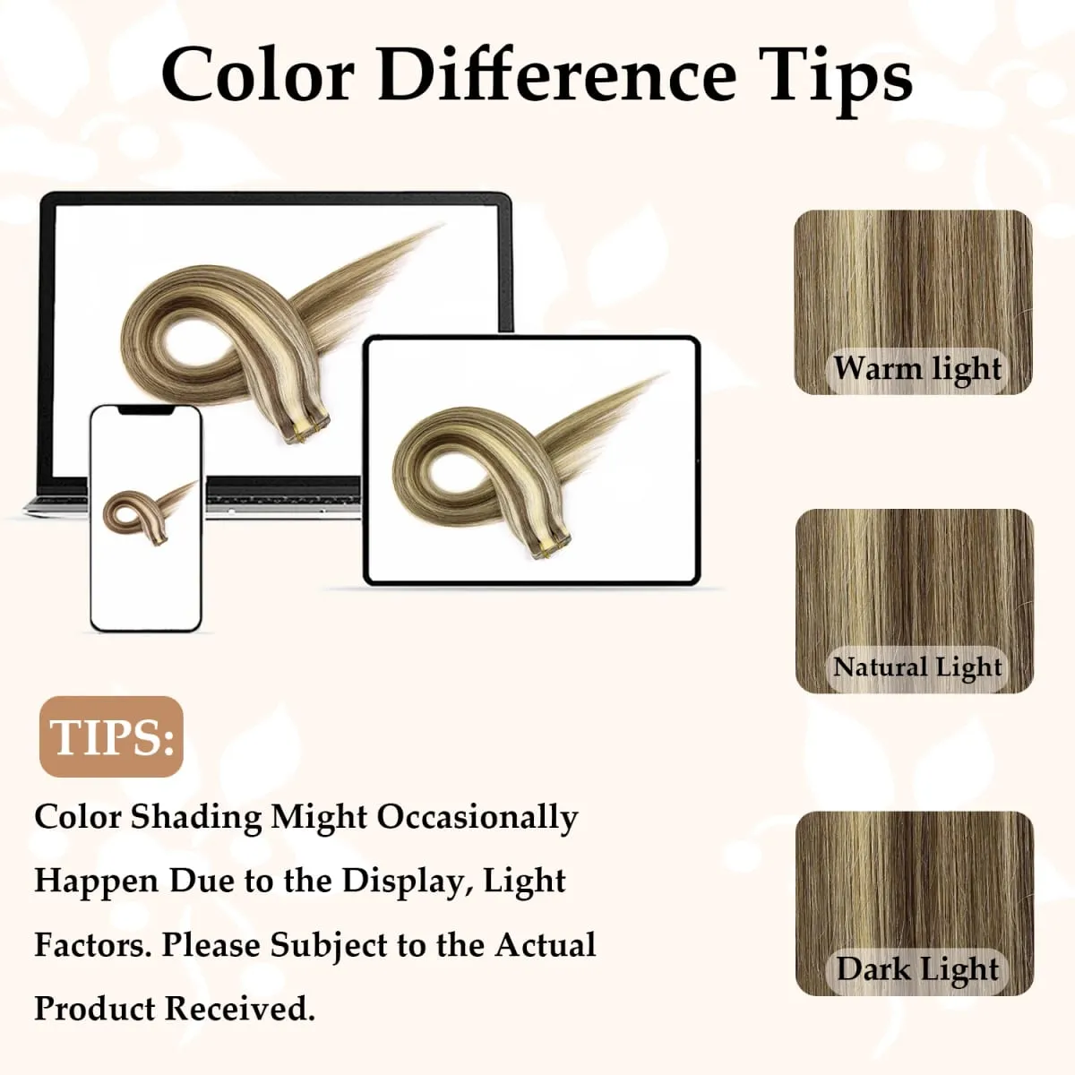 20 Pcs Real Human Hair Tape ins Extensions Straight Double Side Tape in Hair Extensions Highlight Tape in Remy Hair Extensions