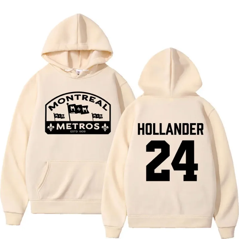 Heated Rivalry Shane Hollander 24 Montreal Metros Hoodies Men Women Clothing Hip Hop Fashion Sweatshirts Long Sleeves Pullovers