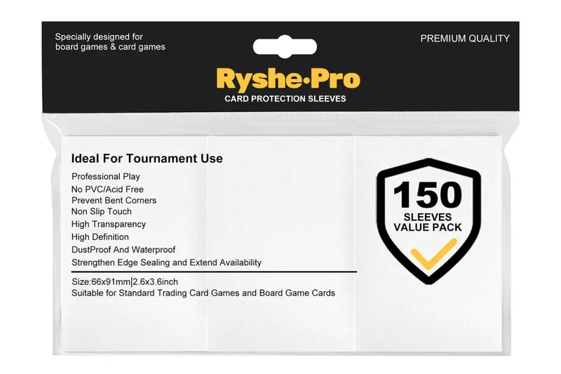100pcs 2.5"x3.5" Premium Trading Card Sleeves 66x91mm Standard Sized Board Game Cards for MTG Magic Gathering Lorcana Game Card