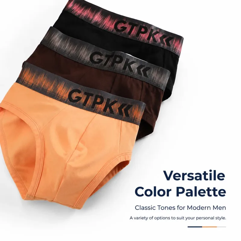 1/3PCS 95% Cotton Soft Comfortable Lingeries for Man High Stretch Men's Underwear Breathable Antibacterial 3D Mesh Pouch Briefs