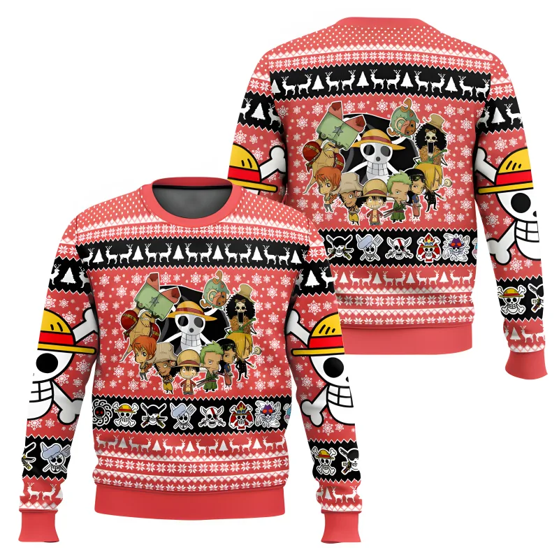 Fantasy chainsaw Christmas Carnival Unisex Sweater Santa Claus Sweater 3D Sweater Autumn and Winter Premium Clothing
