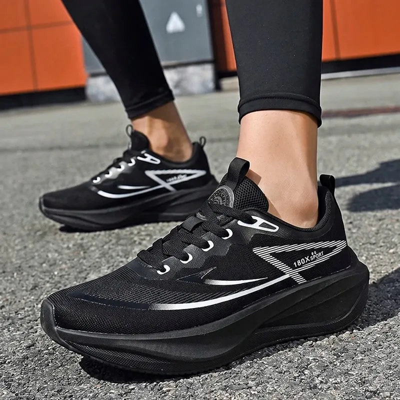 Men Sports Running Shoes Carbon Board Speciality Marathon Outdoor Breathable Lightweight Comfortable Women's Athletic Sneakers