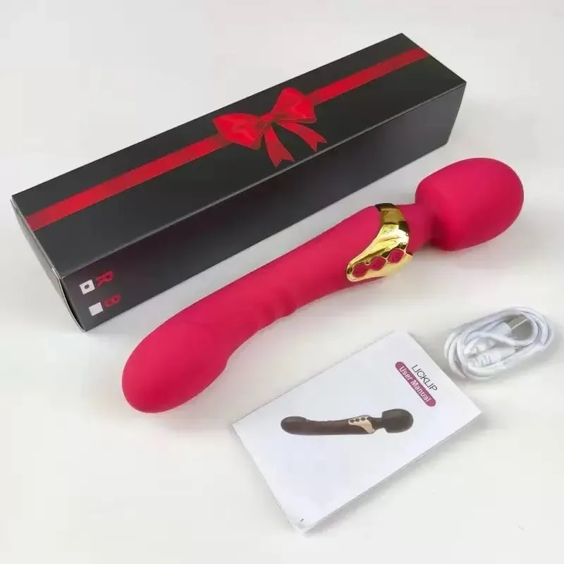 Powerful AV Magic Wand Dildo Vibrator Clitoris Stimulator Vagina Massager G Spot Masturbator Adult Sex Toys for Women