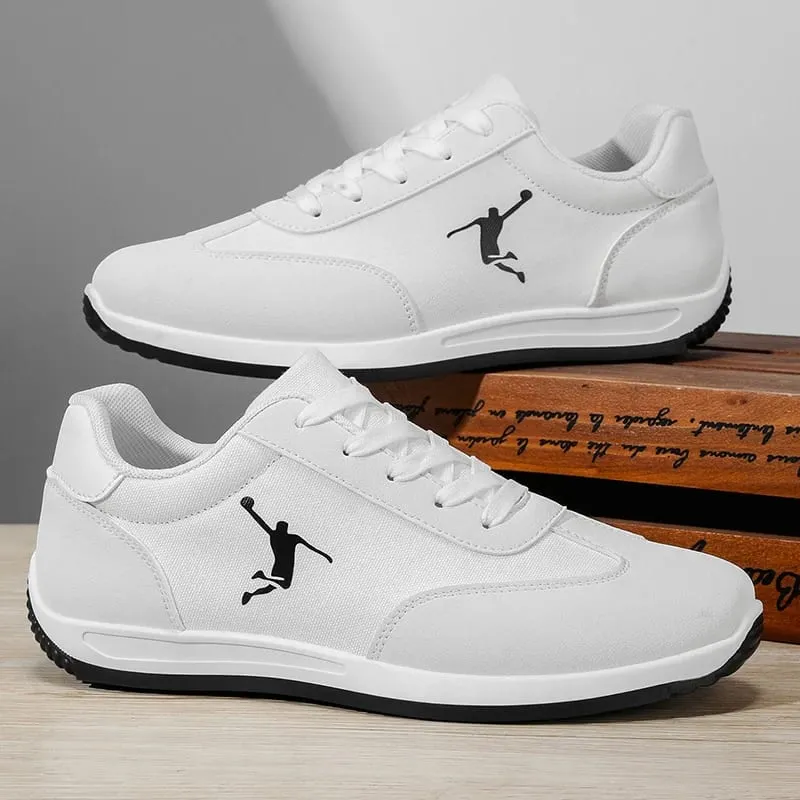 Men's Shoes Spring and Autumn Trendy Shoes New Cross-Border Models White Black Red Sports Shoes Soft-Soled Breathable Men's Low-Top Versatile Casual Shoes