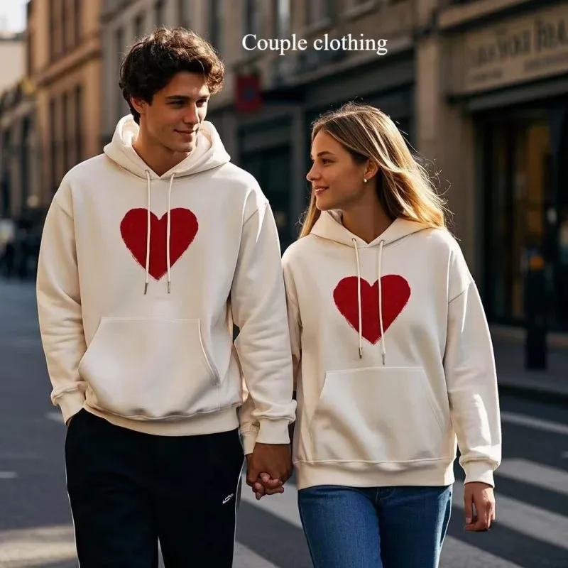 Customized Your Brand Logo DIY Design 600GSM Mens Hoodies High-quality Women Sweatshirt Solid Color Cotton Loose Streetwear