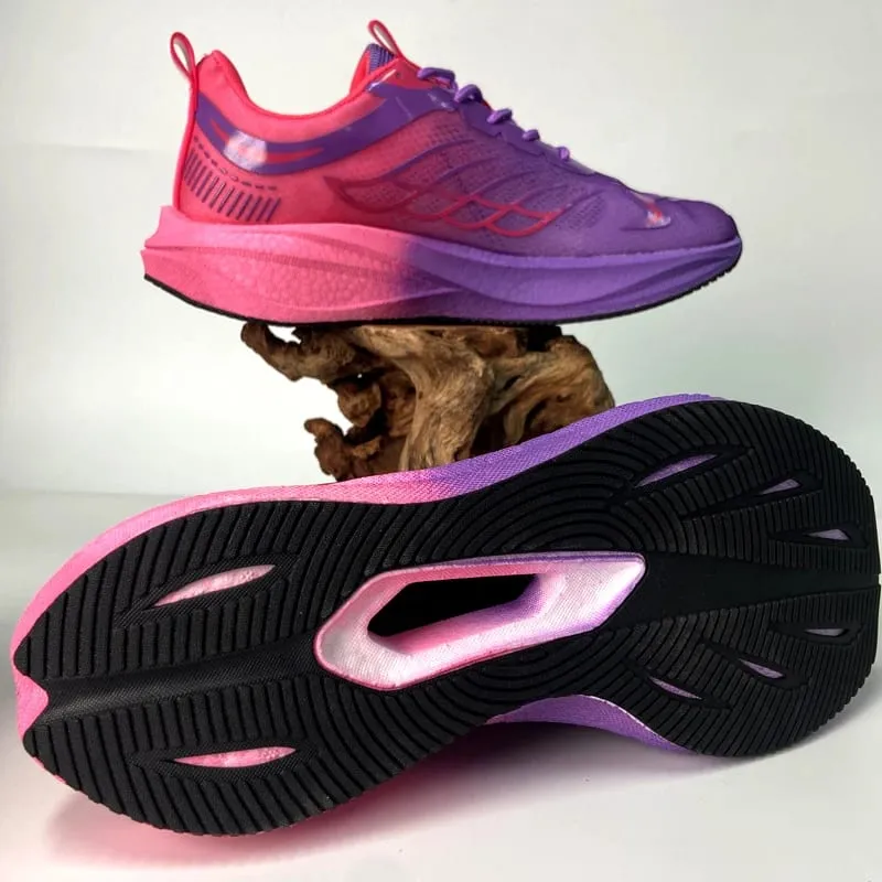 Running Shoes Men Marathon Carbon Board Speciality Sports Breathable Lightweight Nonskid Women's broad-toed Athletic Sneakers