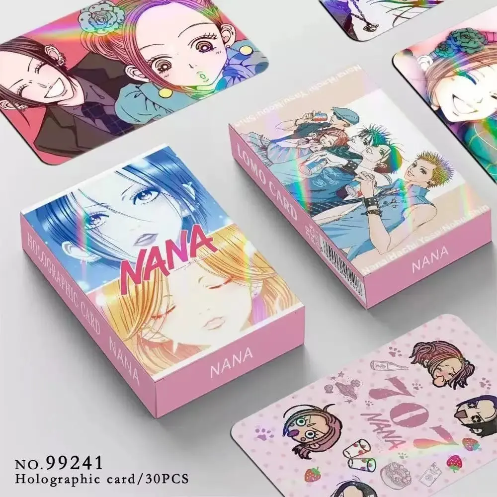 30pcs Japanese Manga NANA Photo Cards Set - Komatsu Oosaki Nana Collectible LOMO Card Fans Collection Gift