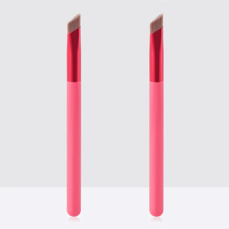 Wild Eyebrow Brush Multifunktion Simuleret Øjenbryn Hår Makeup Brush Contour Øjenskygge Concealer Firkantede makeup børster