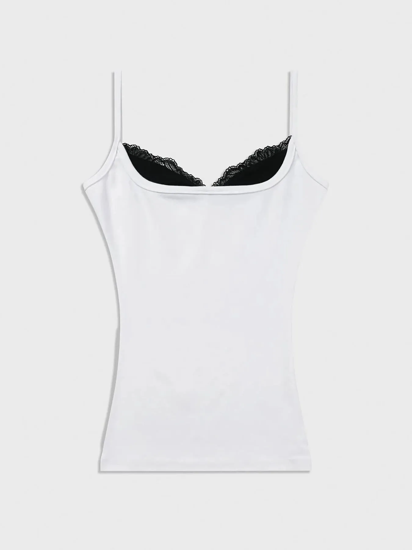 Summer Slim Fit Sleeveless Top Lace Camisole Vest New Style for Slimming Look