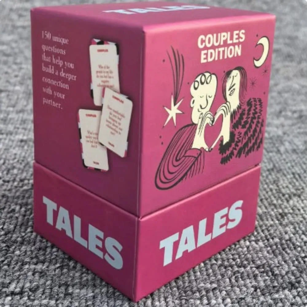 •Hot Selling English Version Couple Conversation Adult Dating Ideas desktop Card Game to Spend Quality Time Together