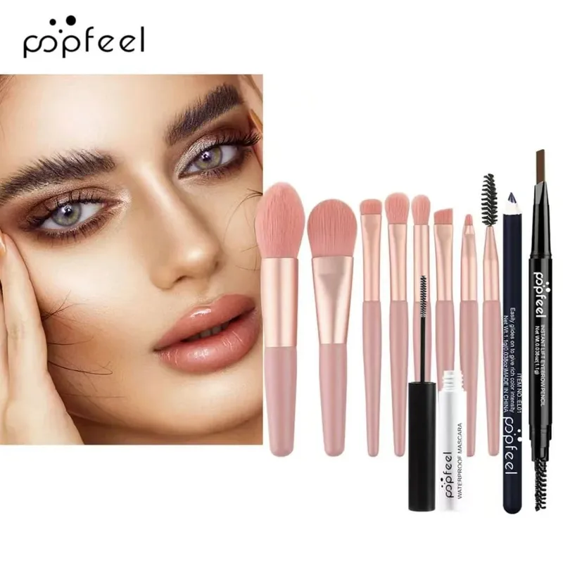 Conjunto de combinação de sombra de olho de 40 cores Ferramentas de maquiagem para iniciantes Solução de beleza perfeita Presentes para o dia dos namorados
