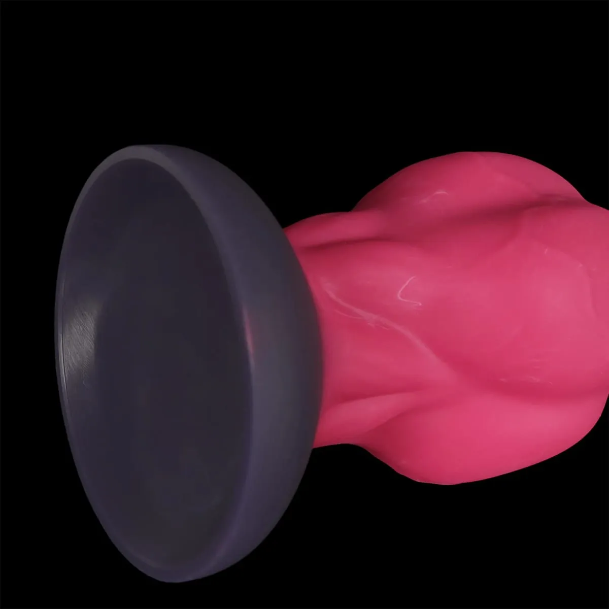 Silicone Dog Knot Dildo with Suction Cup Big Anal Plug Long Anal Beads Butt Plug Gay Sex Toy for Women Men Prostate Massager