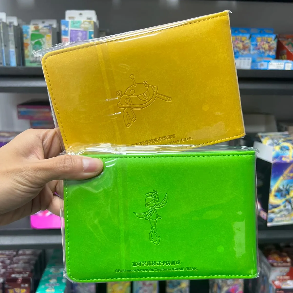 New in Stock Anime Ptcg Huiyao Energy Collection Card Book Gift Box Cartoon Home Super Attributes Can Store 64 Card Sets Gifts