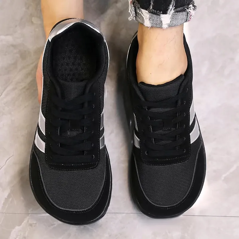 Wide Shoes Anti Slip Lightweight Breathable Running Shoes Minimalist Barefoot Cross Training Shoe Anti Slip Toe Walking Shoes