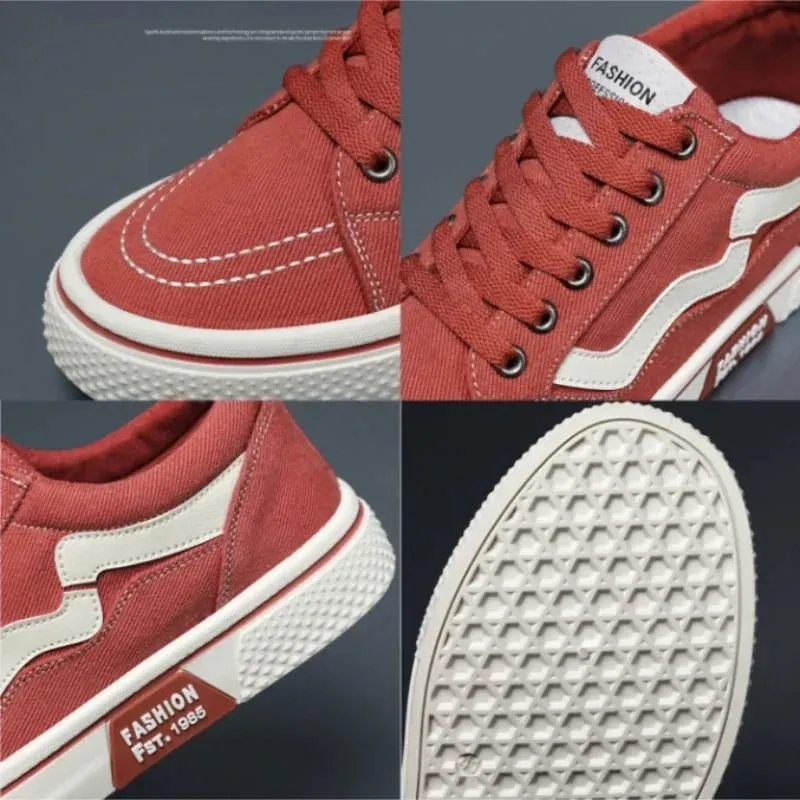 Trendy Männer Leinwand Schuhe Atmungsaktive Herren Casual Schuhe 2025 Neue Nicht-slip Männlichen Turnschuhe Sport Skateboard Schuhe Zapatillas De hombre — image 6