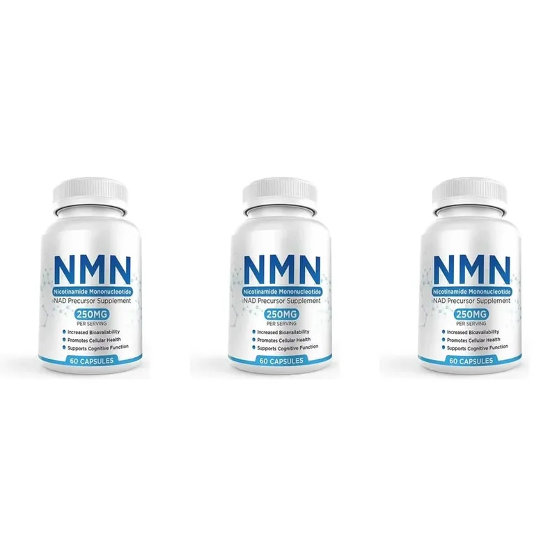 NMN Nicotinamide Mononucleotide Capsules 250 Mg Bawat Paghahatid ng Tumaas na Bioavailability Nagtataguyod ng Cellular Health ng 60 Capsules — image 9