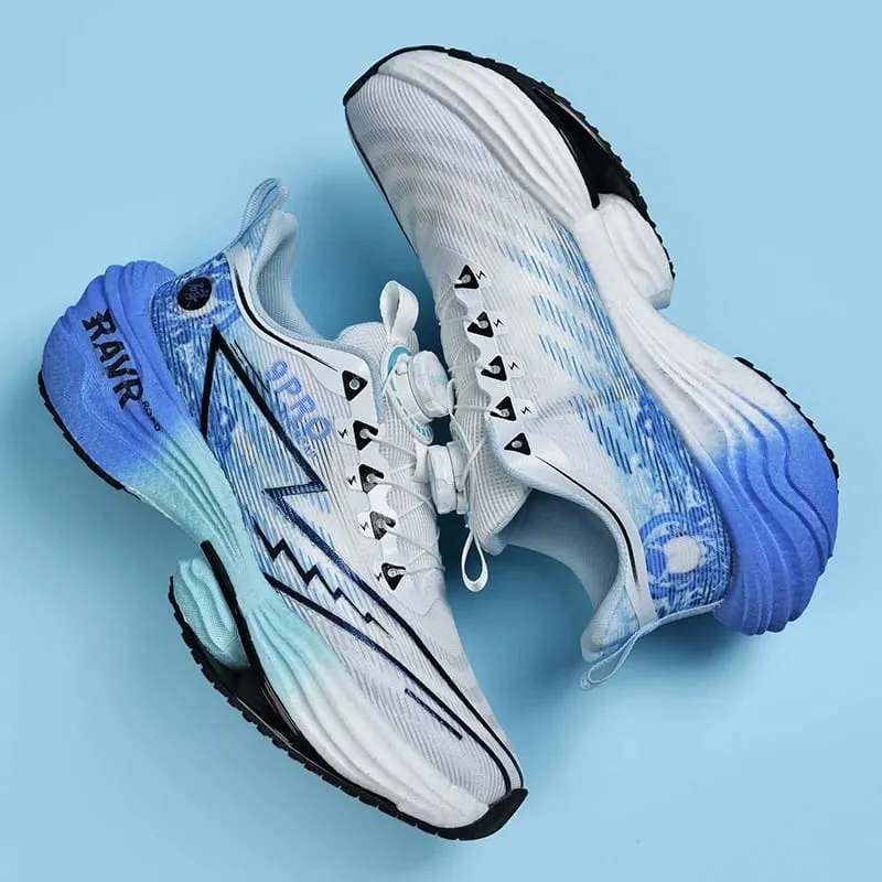 Men's New Sneakers Carbon Plate Cushioning Running Shoes 9PRO MAX Jogging Breathable Mesh Non-Slip Outdoor Shoes Off-road Shoes