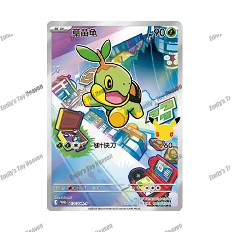 In Stock New Simplified Chinese Pokémon 30th Anniversary Celebration First Partner SIR Set Vol.1 Vol.2 Collectible PTCG Cards