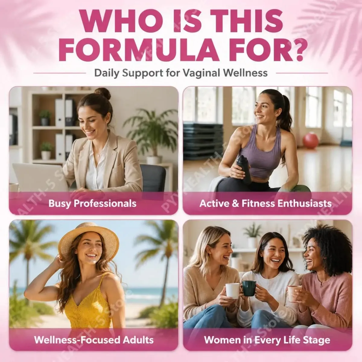 HalmanLabs Vaginal Health Gummies with Probiotics and Vitamin C Balances PH Levels and Supports Vaginal Flora - 60 Gummies