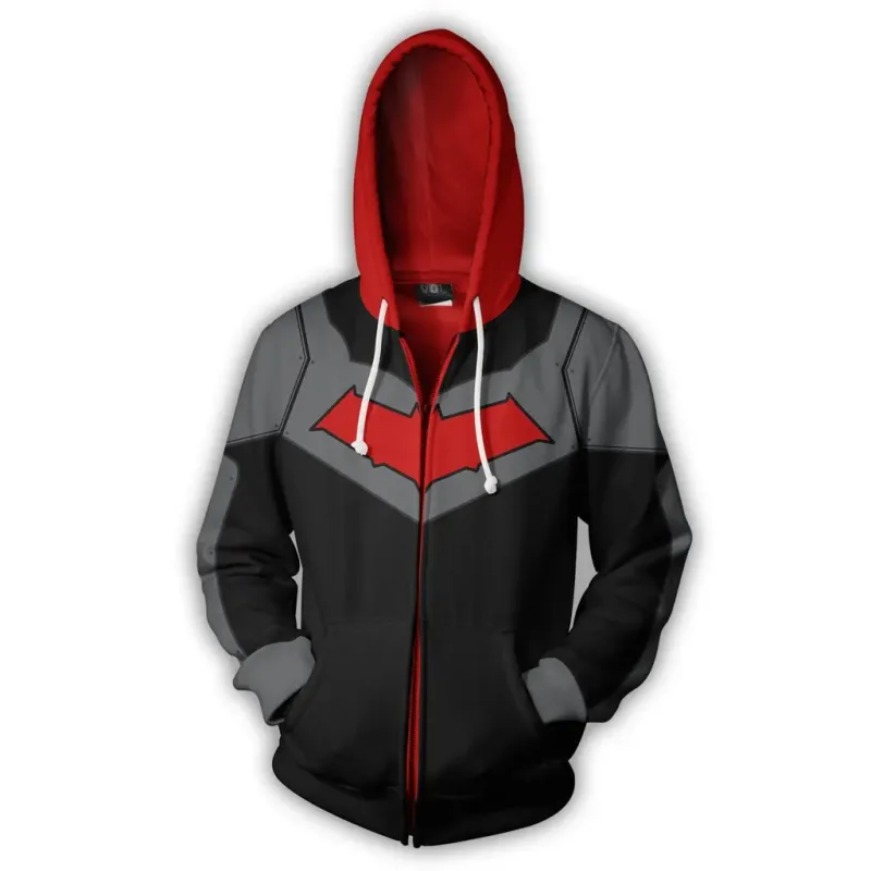 autumn winter Anime hoodies for man Cosplay Hoodie Costume Sweatshirt Zipper Outerwear Casual Hoodies Men clothing zip-up hoodie