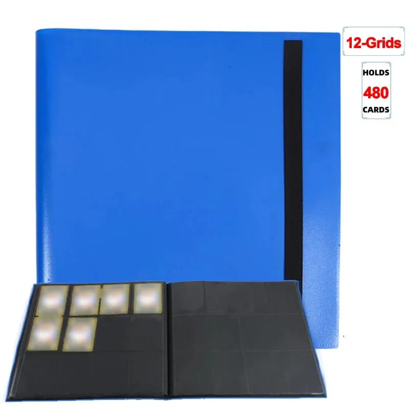 160/360/480/540 Cards Capacity Pocket Holder Binders Albums For Game Card Book Sleeve Holder Large-capacity Card Binder Notebook