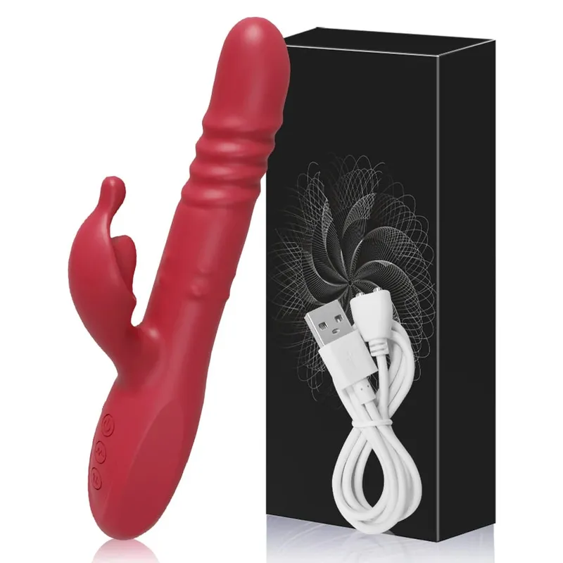 Sex Toy Licking Thrusting Vibrator for Women Powerful G-Spot Dildo Vibrating Clit Stimulator Female Masturbator Adult Products