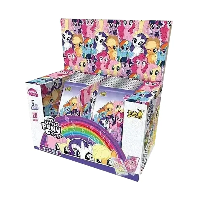 Genuine New My Little Pony Friendship Eternal Star Bag 2 Rhythm Moon AR Gilded Decoration OR Collection Card Gift